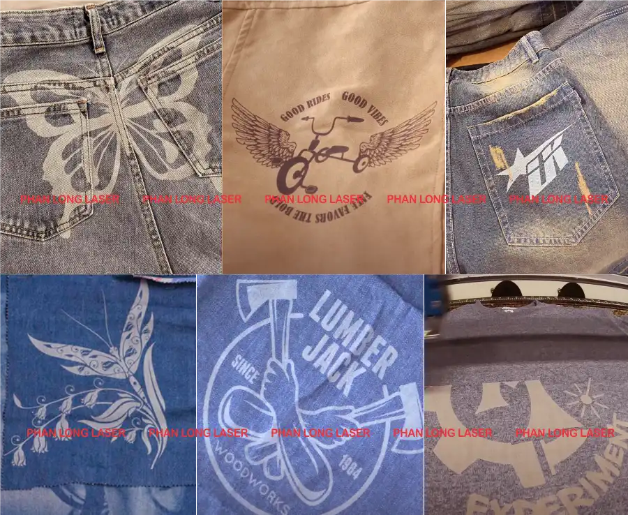Khắc laser logo hoa văn nội dung hình ảnh lên các loại vải nỉ, vải jean, vải nhung, vải cotton, vải kaki Khắc laser logo hoa văn nội dung lên các loại vải nỉ, vải nhung, vải jean, vải cotton tại Phường Vườn Lài, Phường Hòa Hưng, Phường Minh Phụng, Phường Bình Thới, Phường Phú Thọ, Phường Đông Hưng Thuận, Phường Trung Mỹ Tây, Phường Tân Thới Hiệp, Phường Thới An