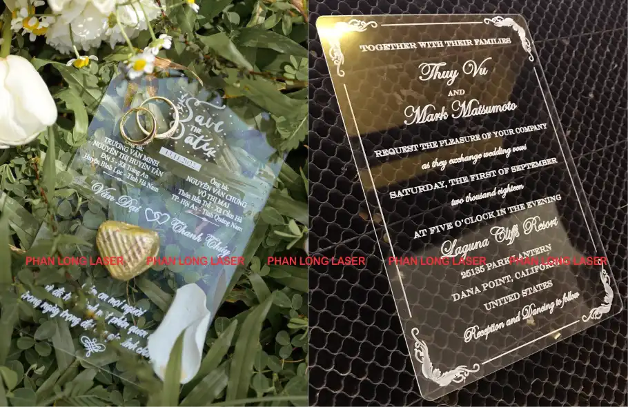 Làm thiệp cưới thiệp mừng thiệp mời thiệp sinh nhật bằng nhựa mica acrylic Làm thiệp cưới, thiệp mừng, thiệp mời, thiệp sinh nhật bằng nhựa mica acrylic tại Phường Thạnh Mỹ Tây, Phường Bình Quới, Phường Hạnh Thông, Phường An Nhơn, Phường Gò Vấp, Phường An Hội Đông, Phường Thông Tây Hội, Phường An Hội Tây,Phường Đức Nhuận, Phường Câu Kiệu